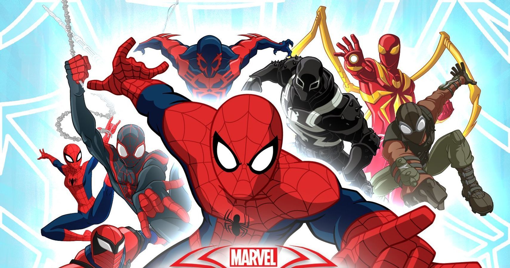 All Ultimate Spider Man Friends HD Wallpaper
