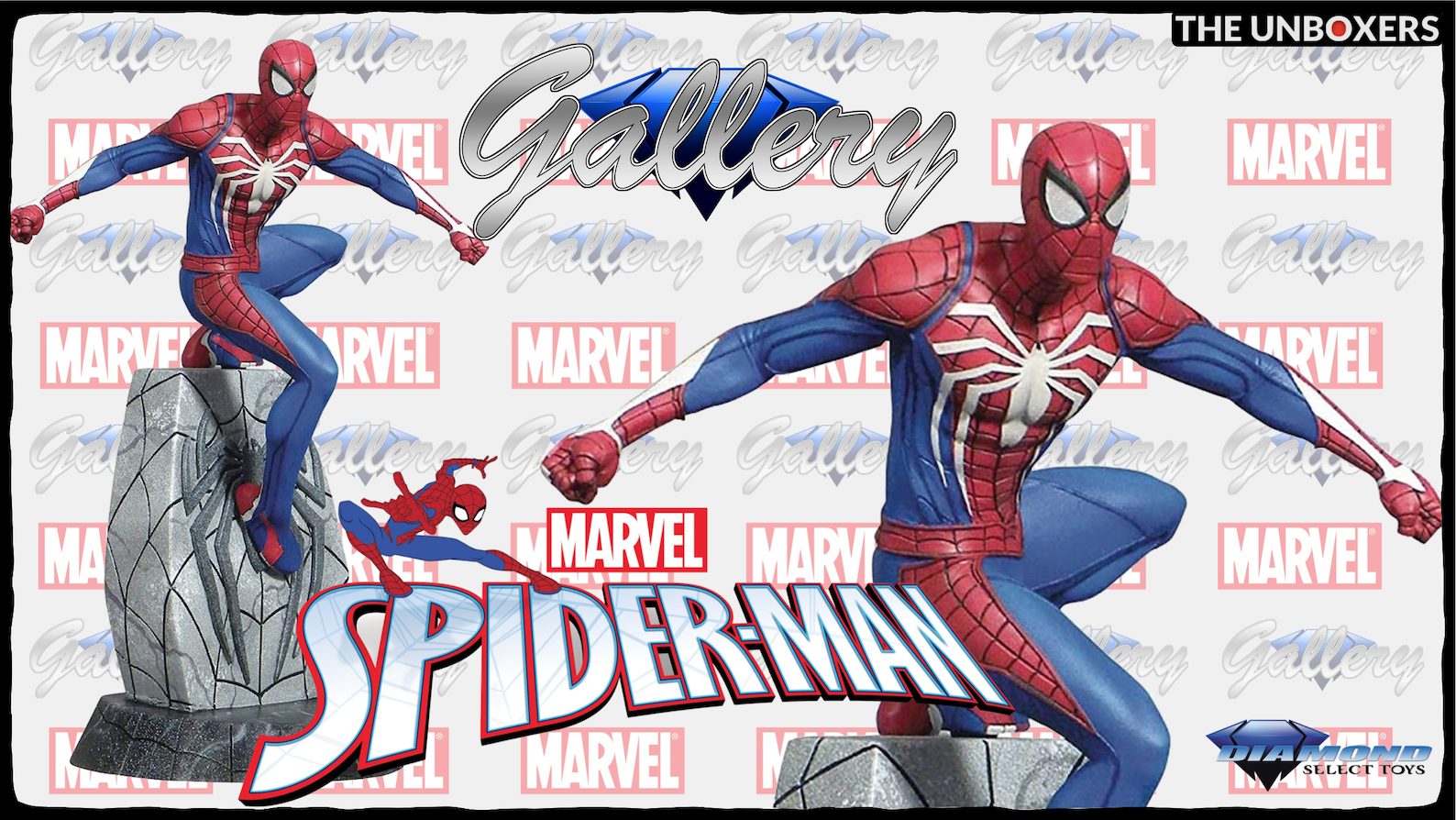 Spider Man Gamerverse Marvel Gallery PVC Diorama By Diamond Select Toys