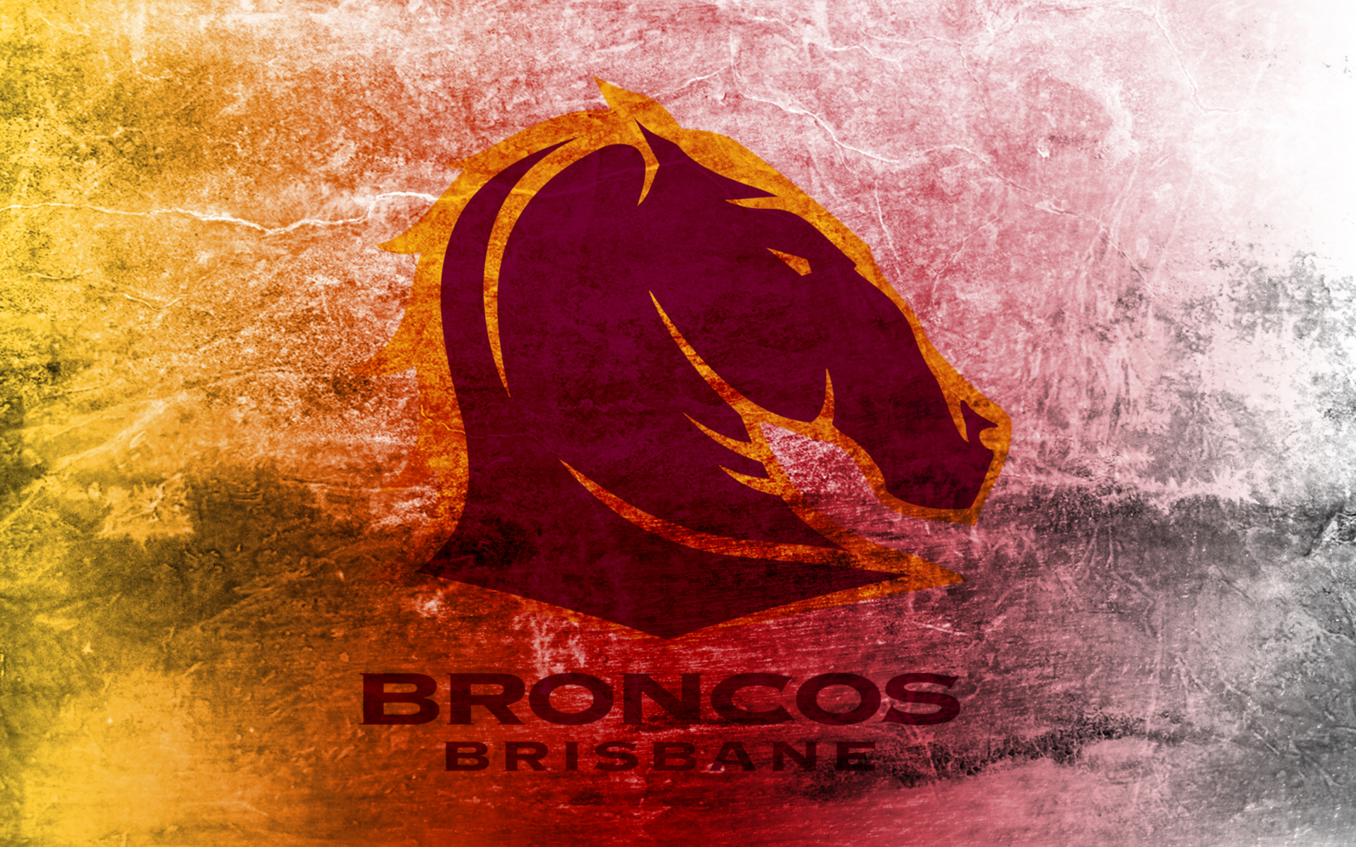 Brisbane Broncos HD Wallpaper, NRL, Logo, National Rugby League HD Wallpaper