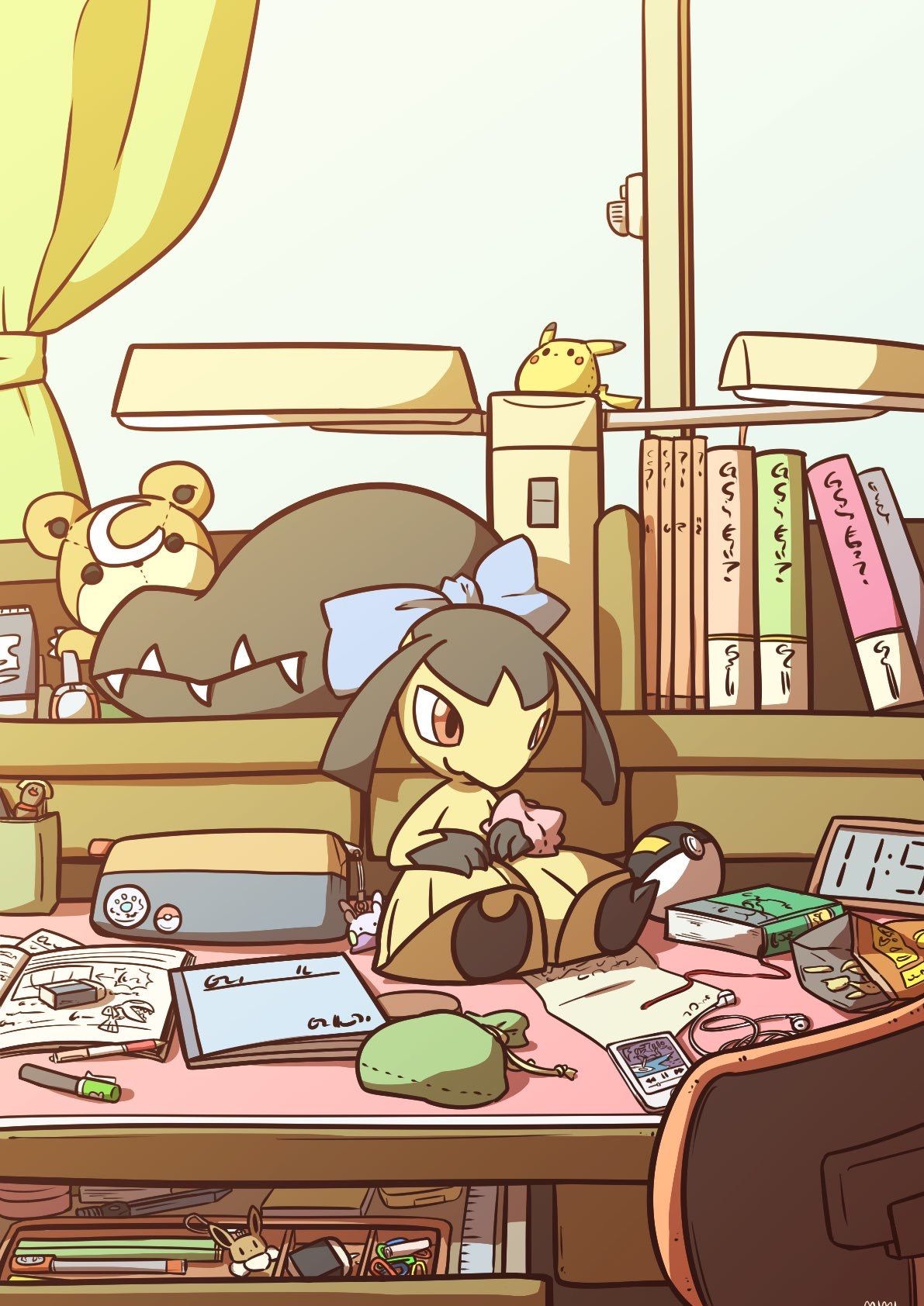 Mawile!!!!!. Pokemon art, Pokemon picture, Ghost type pokemon