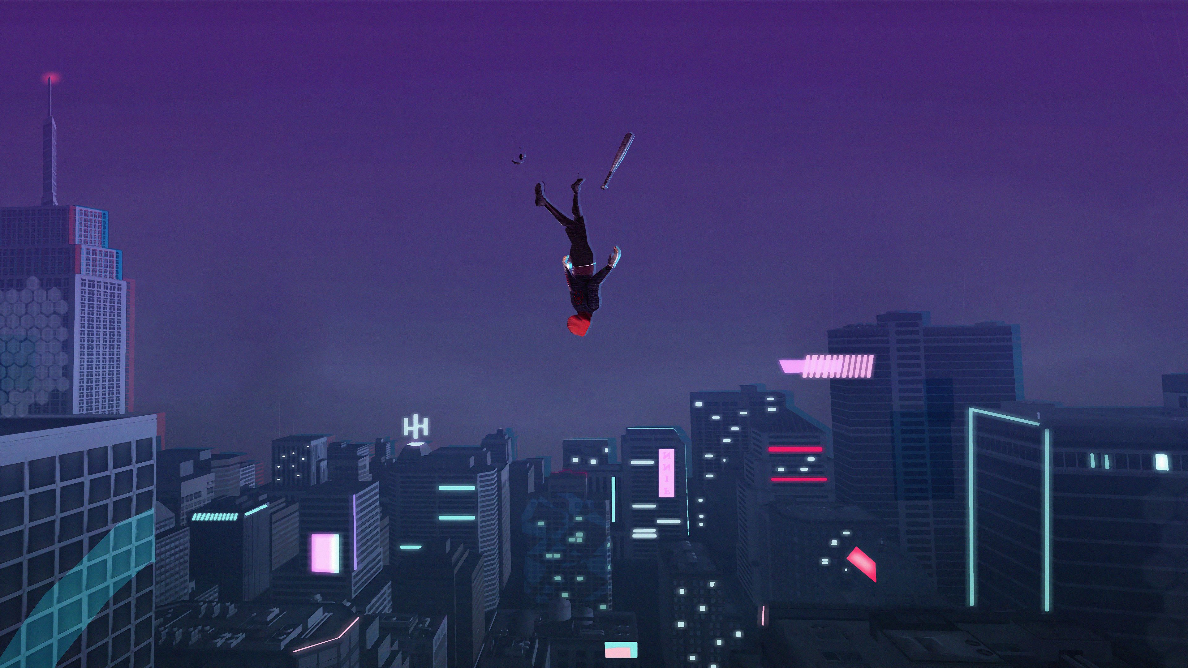 Miles Morales Leap Of Faith 4k Wallpapers Wallpaper Cave