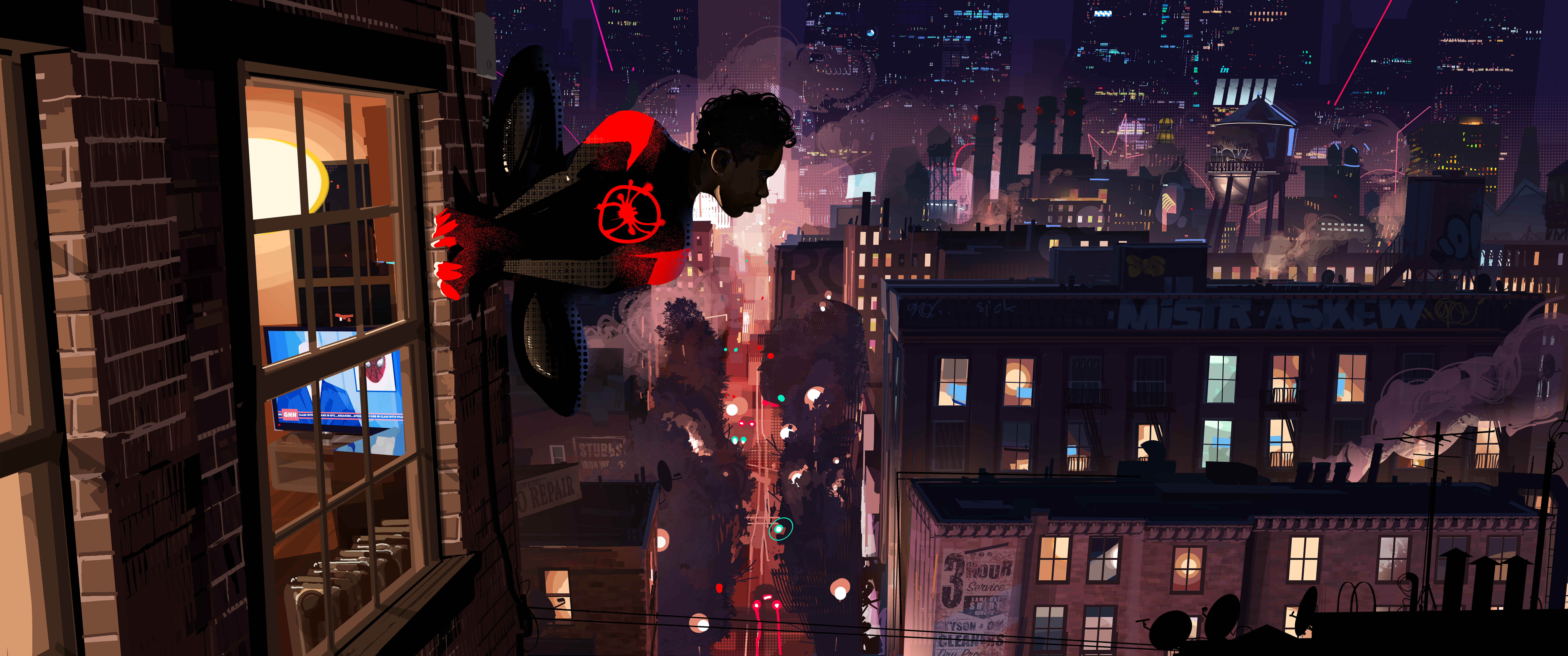 Spider Man: Into The Spider Verse HD Wallpaper And Background
