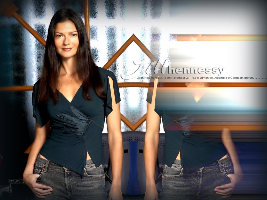 Jill Hennessy hot HD wallpaper