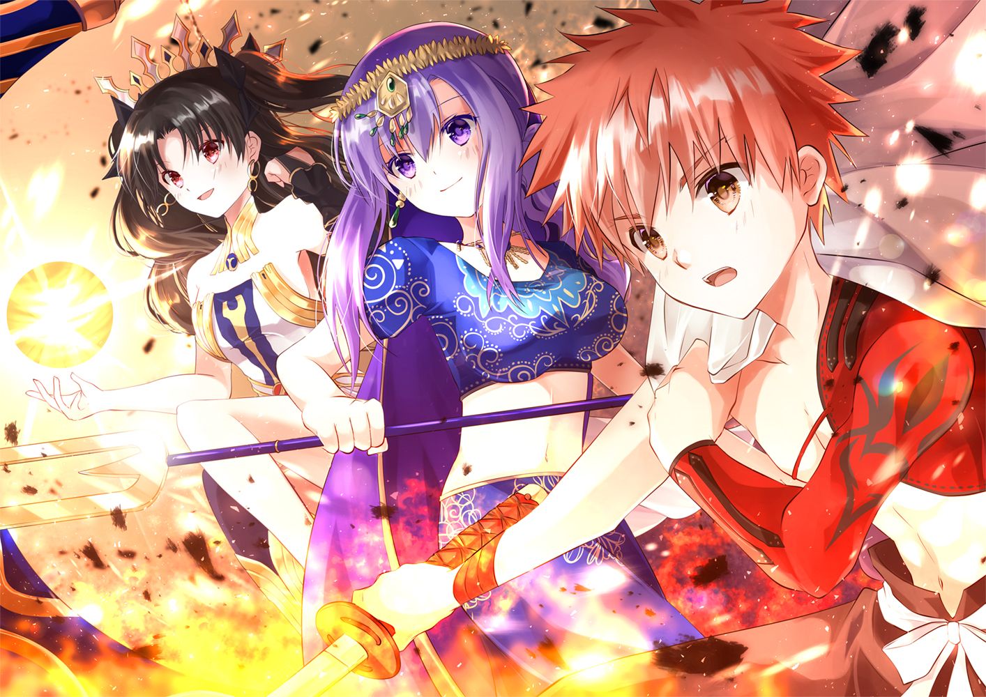 Muramasa Sengo Ishtar Parvati【Fate Grand Order】. Fate Stay Night Anime, Pokemon Anime Characters, Fate