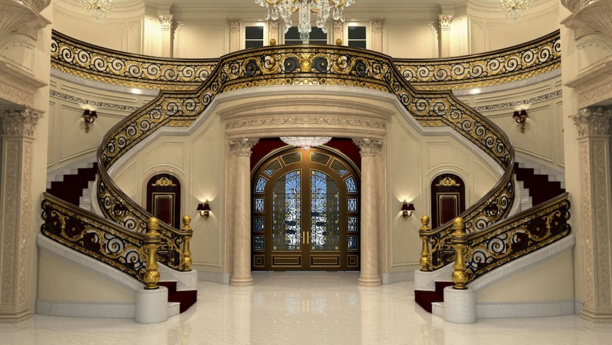 Mansion Interior Wallpapers Wallpaper Cave