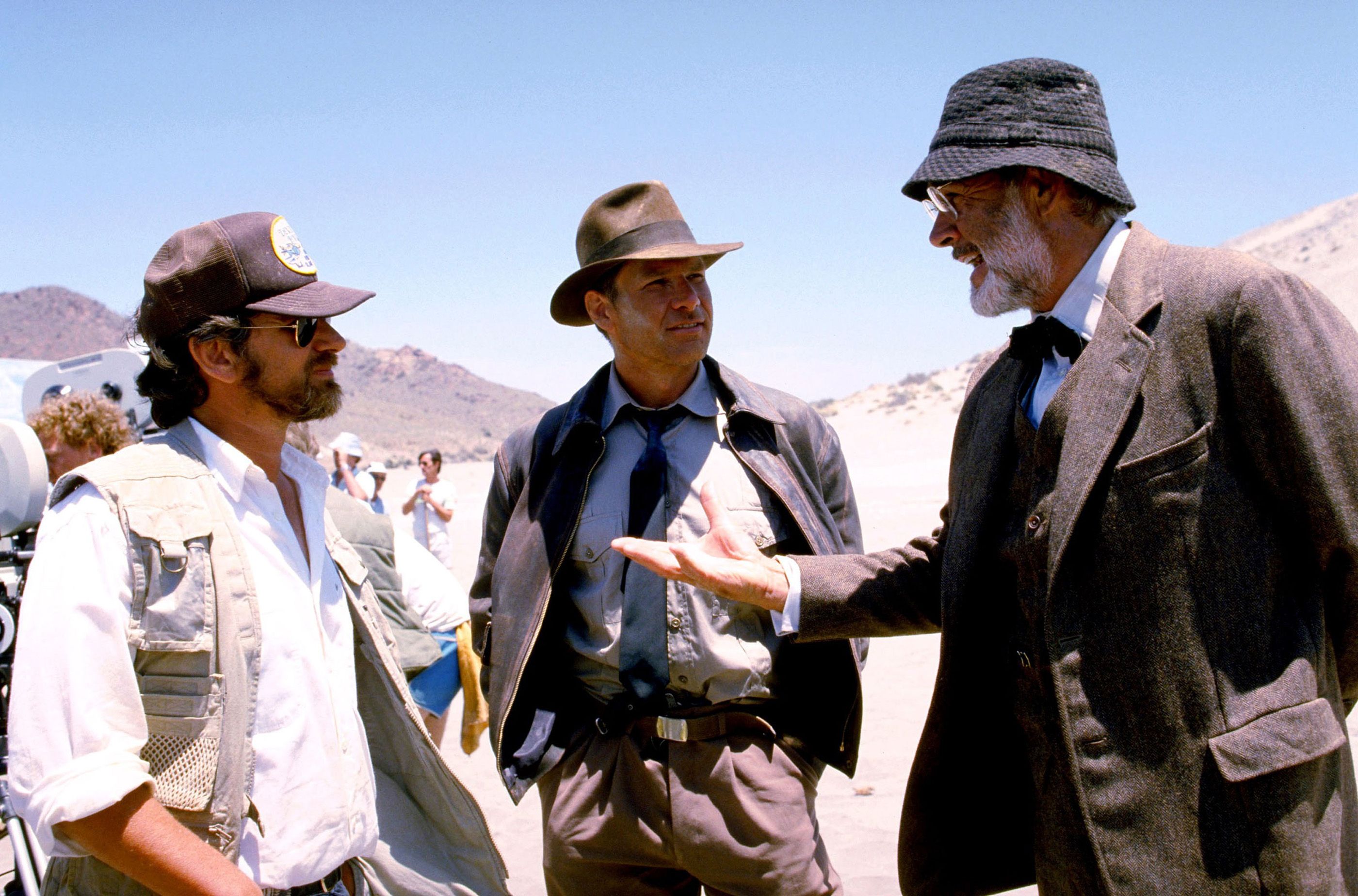 Behind The Scenes Photo From Indiana Jones' Raiders Of The Lost Ark