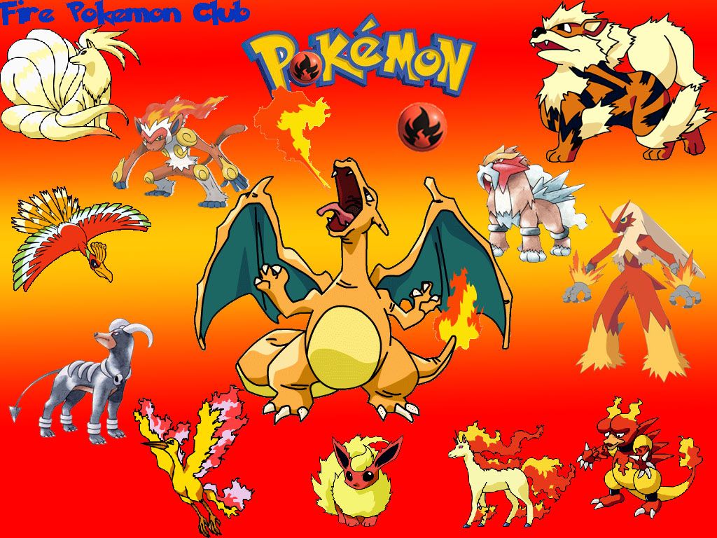 What is your Favorite Fire type Pokemon?. Fire type pokémon, Cartoon wallpaper, Pokemon