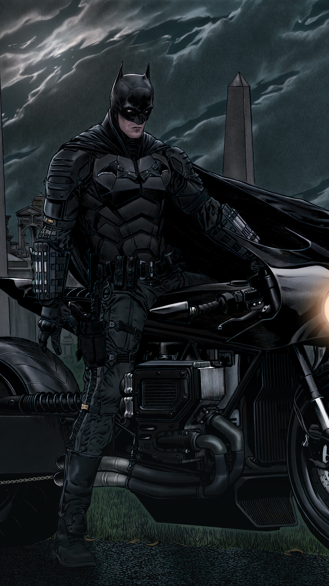 The Batman Movie 2022 Phone iPhone 4K Wallpaper free Download