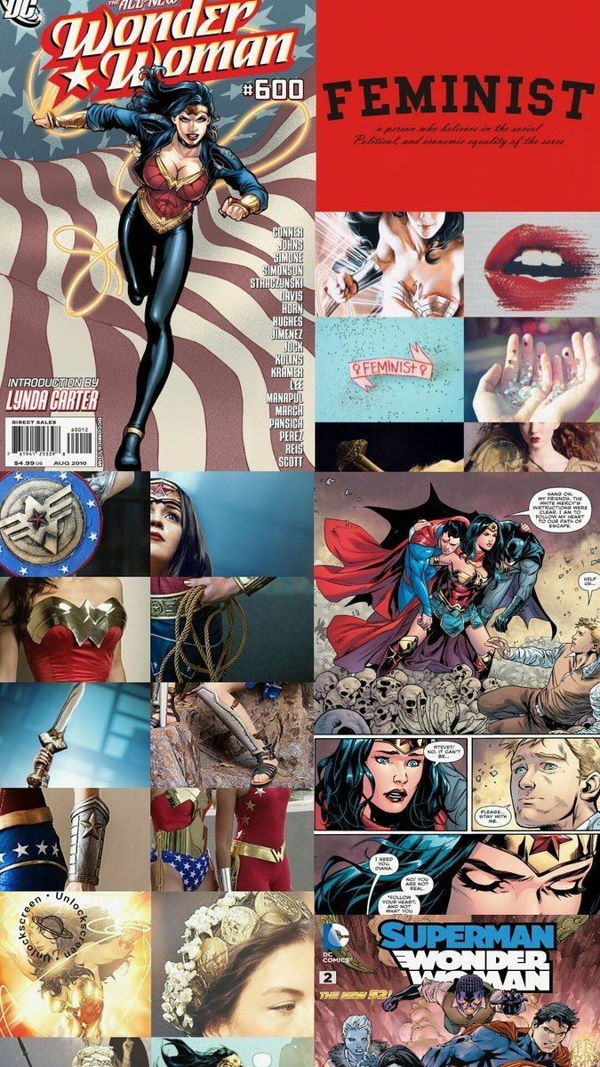 DC comics aesthetic wallpaper. Marvel and dc characters, Wonder woman aesthetic, Wallpaper