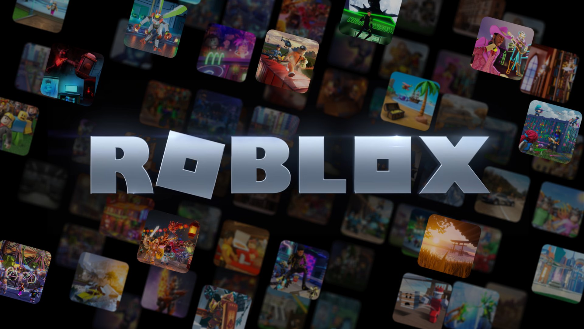 Download Iconic Roblox Logo Wallpaper