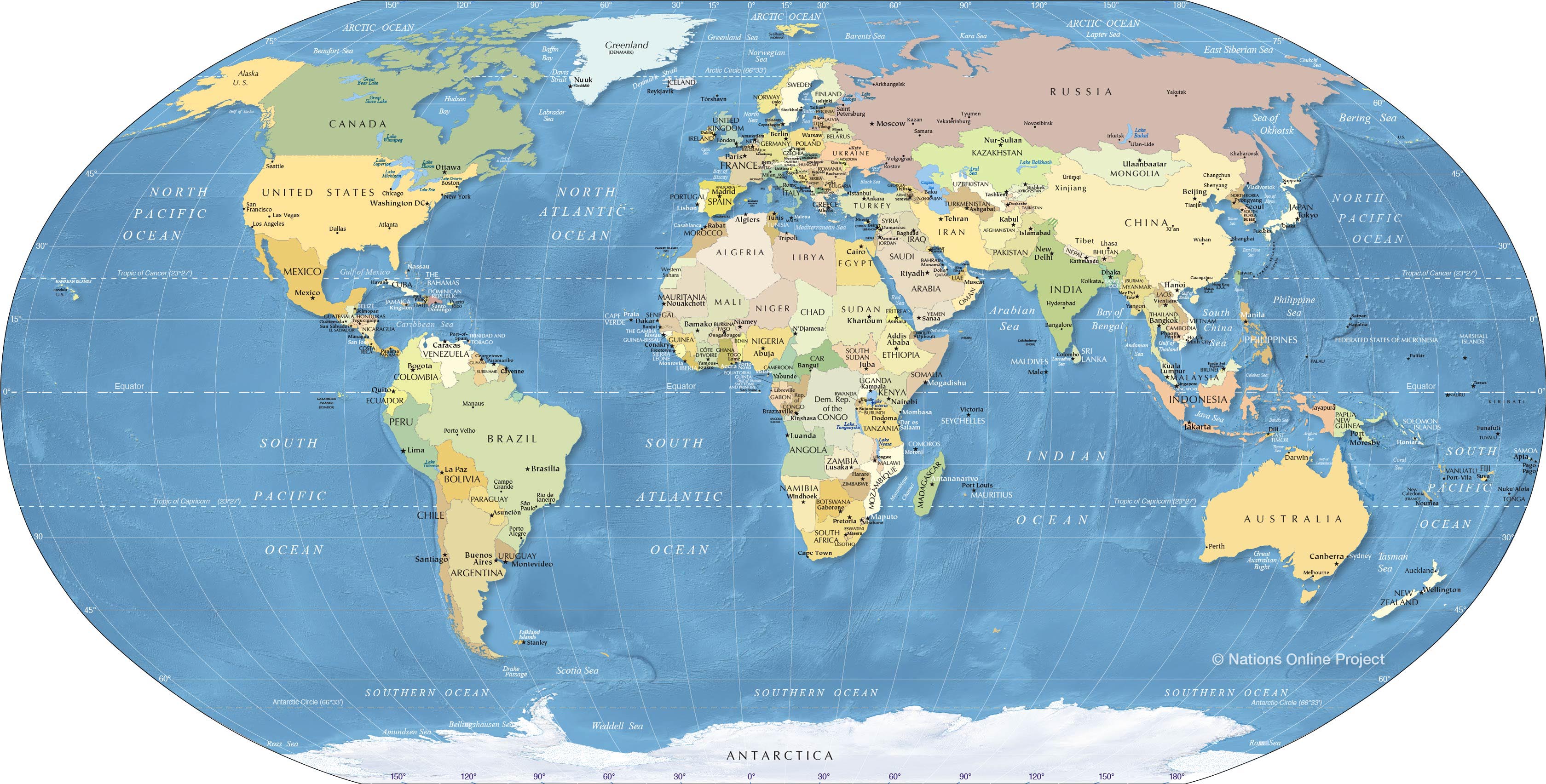 world map 2022 hd