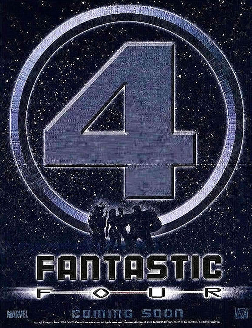 FANTASTIC FOUR 2004 TEASER 1 Movie Posters
