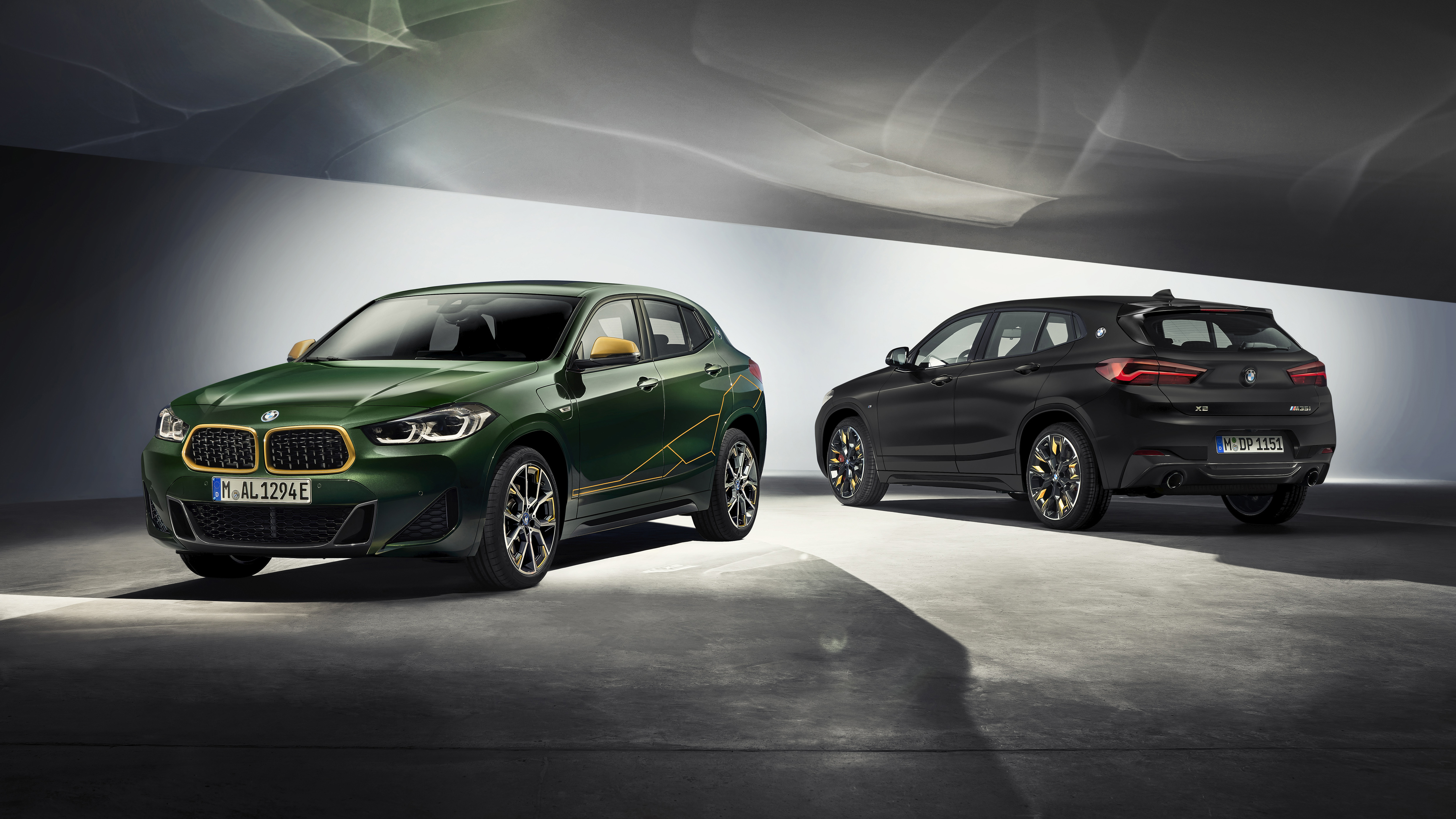 BMW X2 xDrive25e Edition GoldPlay 2022 5K Wallpaper. HD Car Wallpaper