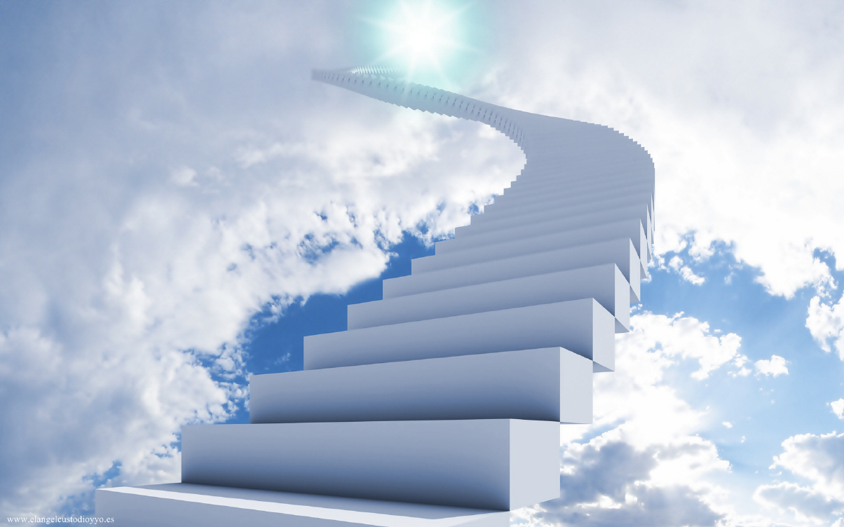 Stairs To Heaven Gates Wallpaper & Background Download