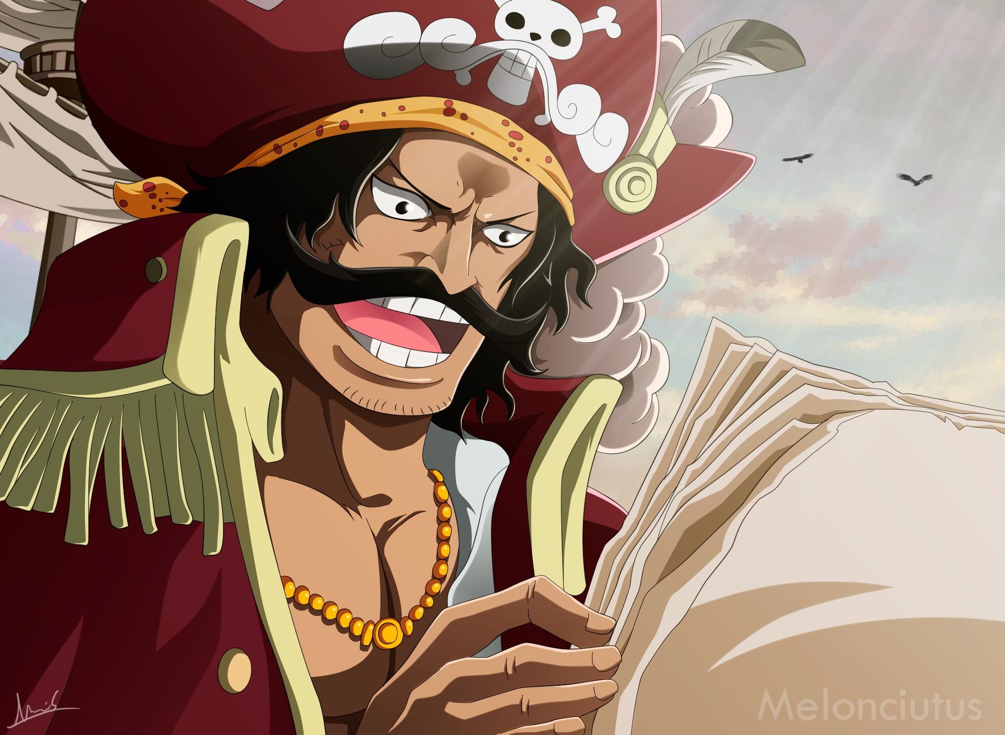 One Piece Gol D. Roger P #wallpaper #hdwallpaper #desktop. Anime, Piecings, One piece manga