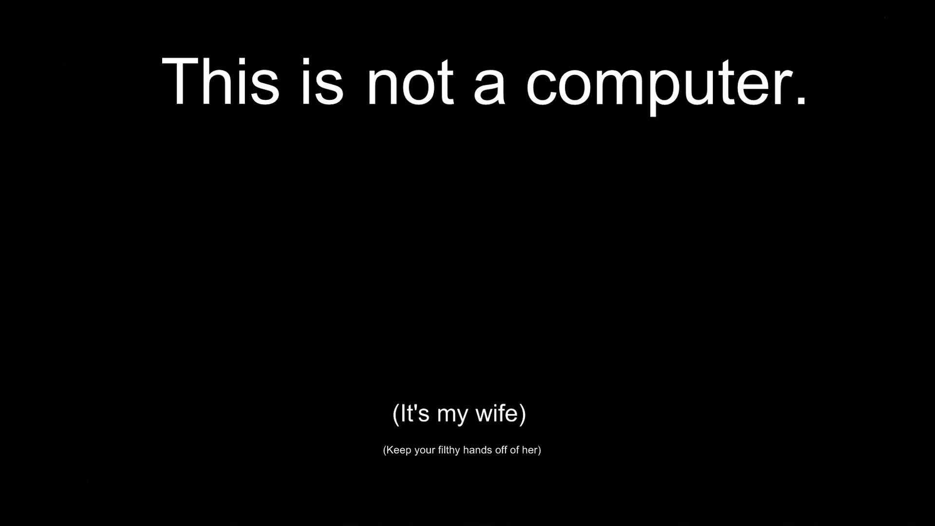 This is computer. This is a Computer.