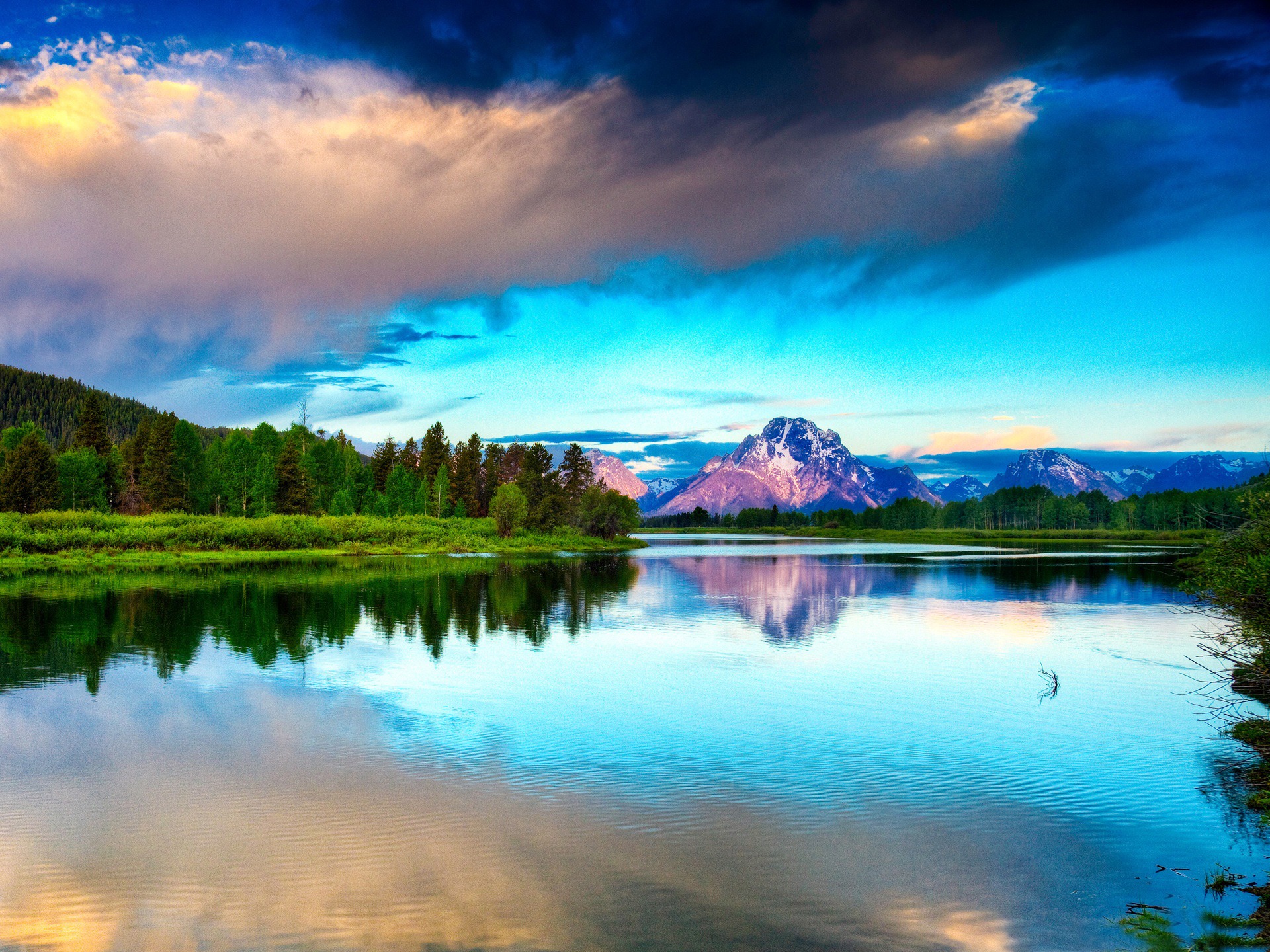 Beautiful Spring Scenery HD Wallpaper