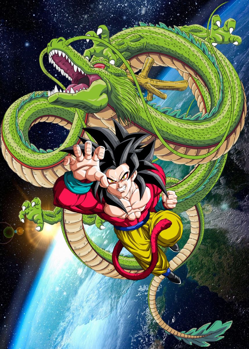 Goku Dragon Fist' Poster