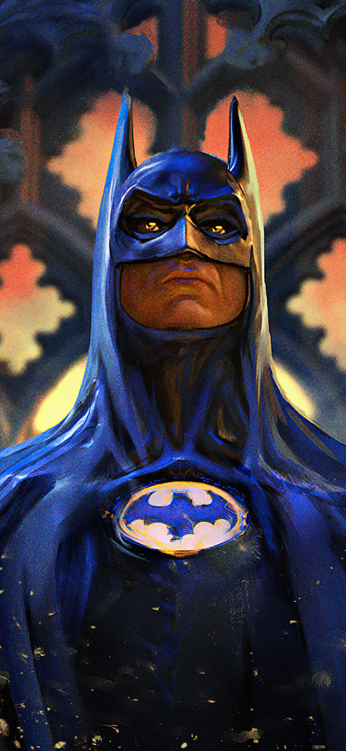 Batman Michael Keaton Art iPhone XS, iPhone iPhone X HD 4k Wallpaper, Image, Background, Photo and Picture