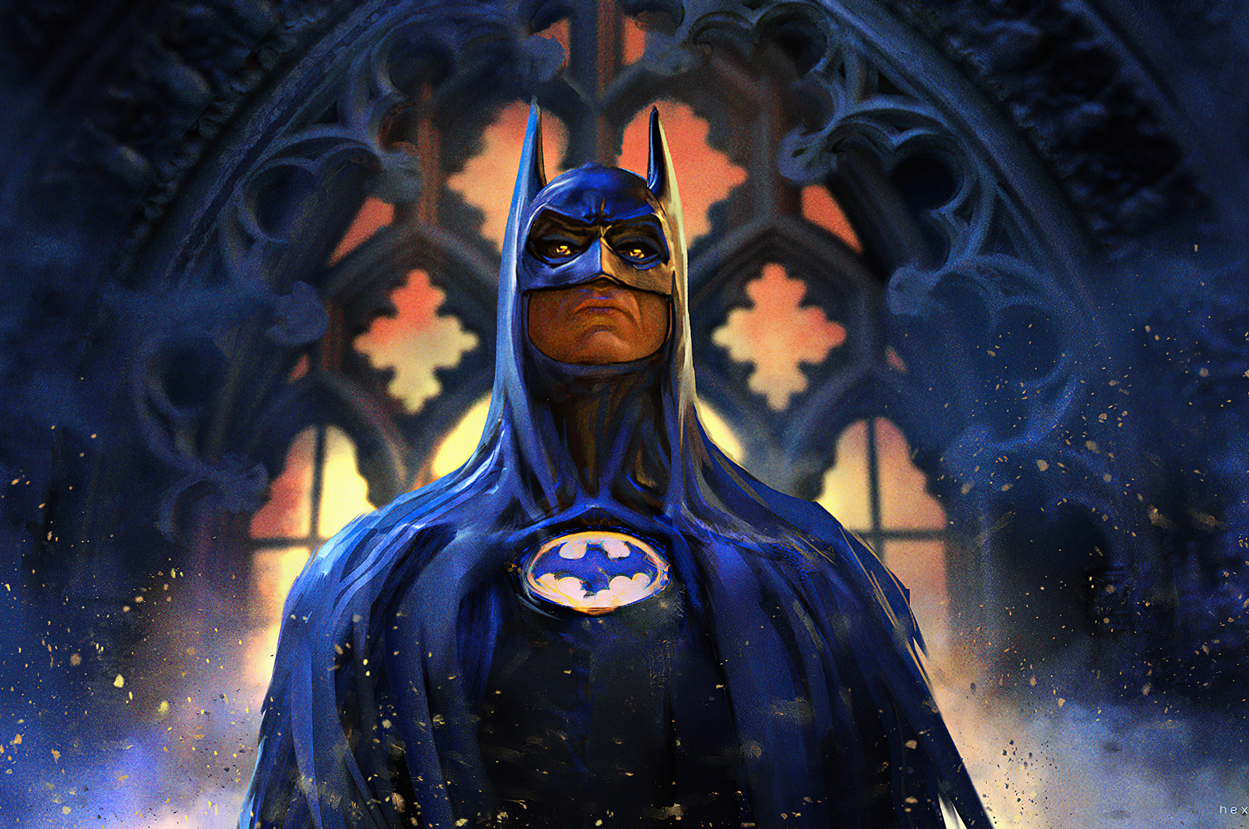 Batman Michael Keaton Art Chromebook Pixel HD 4k Wallpaper, Image, Background, Photo and Picture