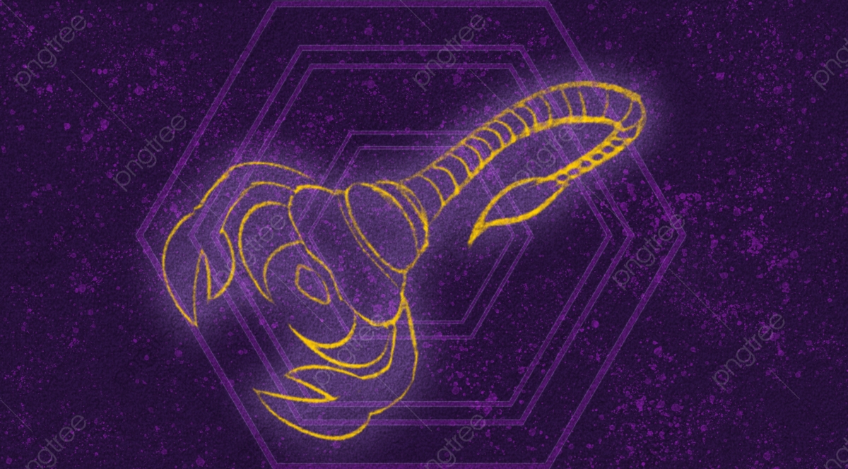Purple Mysterious Scorpio Constellation Background, Scorpio, Libra, Constellation Background Image for Free Download