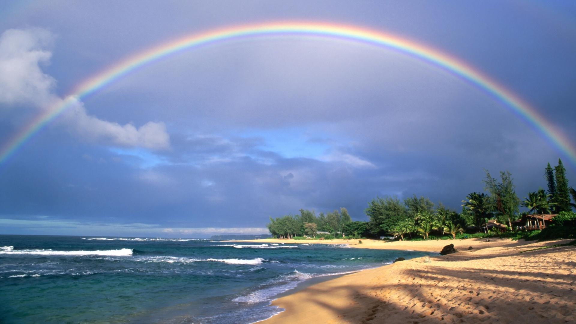 Rainbow wallpaper 1920x1080 Full HD (1080p) desktop background