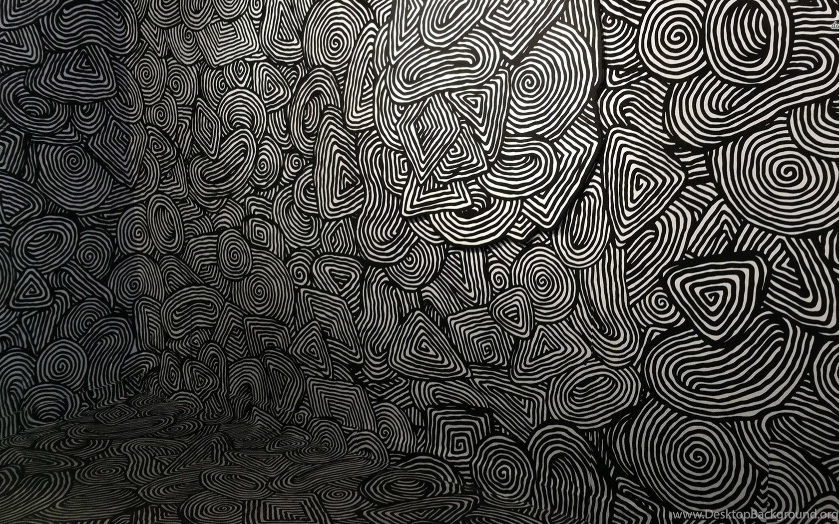 Psychedelic HD Wallpaper, Digital Art Background Desktop Background