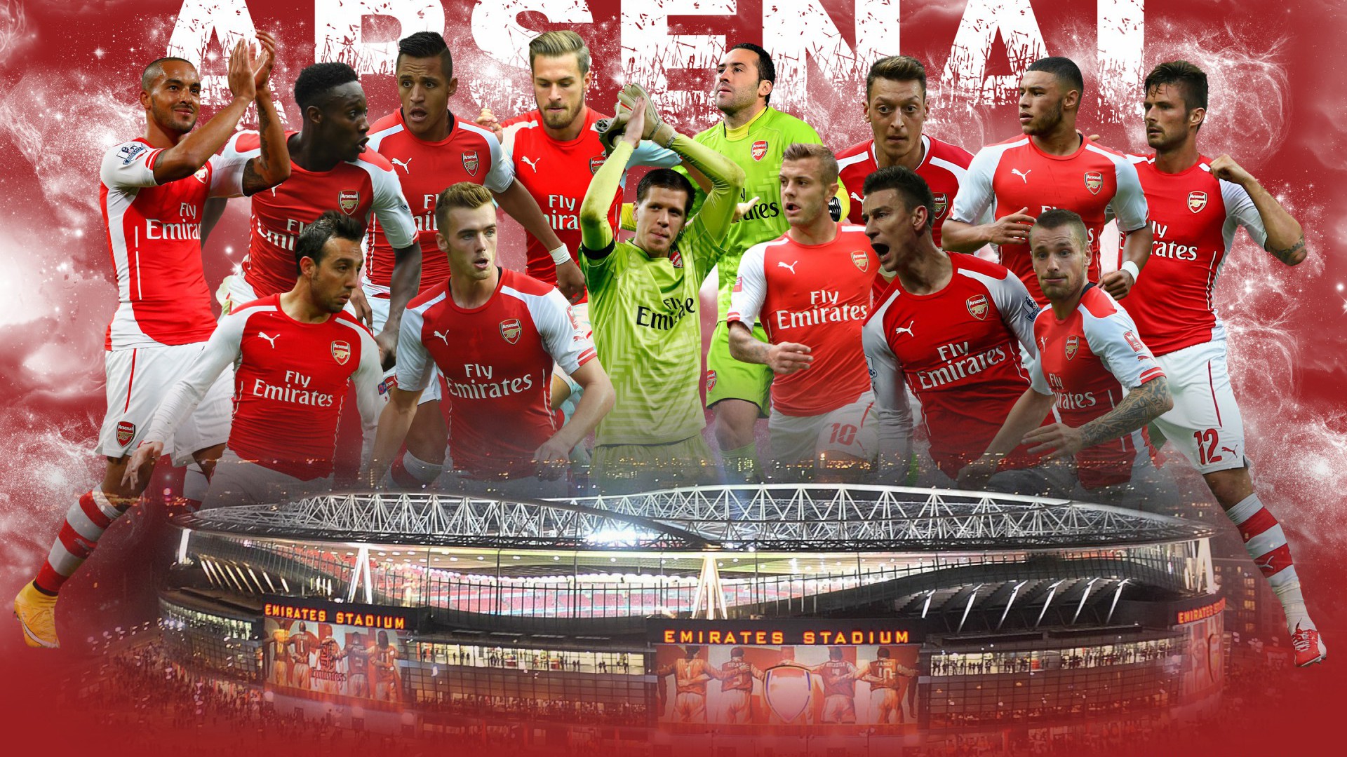 Arsenal Fc Football Team HD Wallpaper Stadium London England