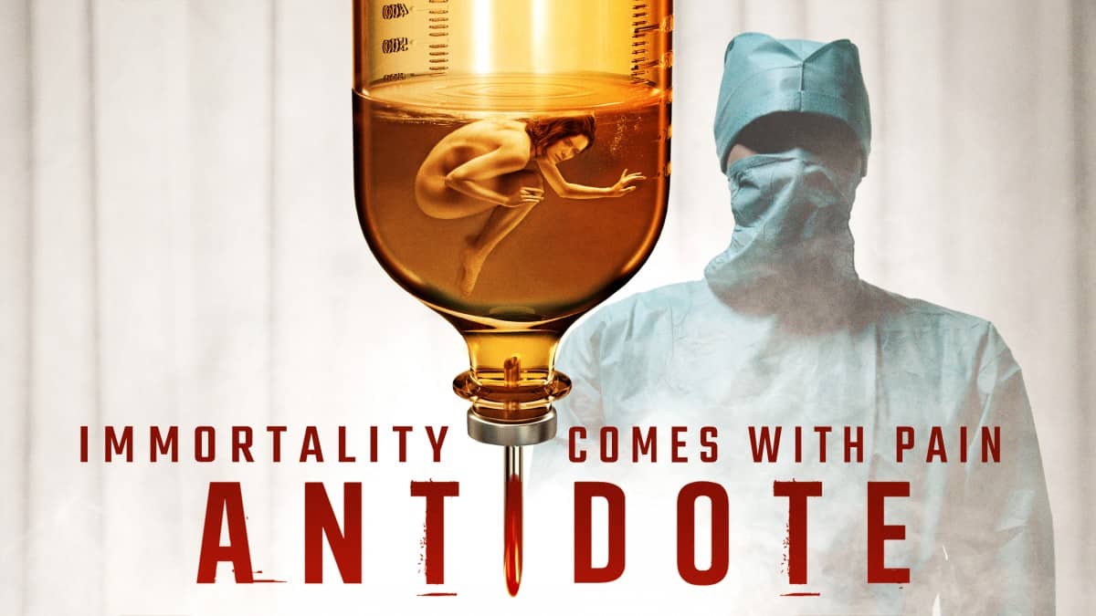Trailer, poster and image for horror film Antidote