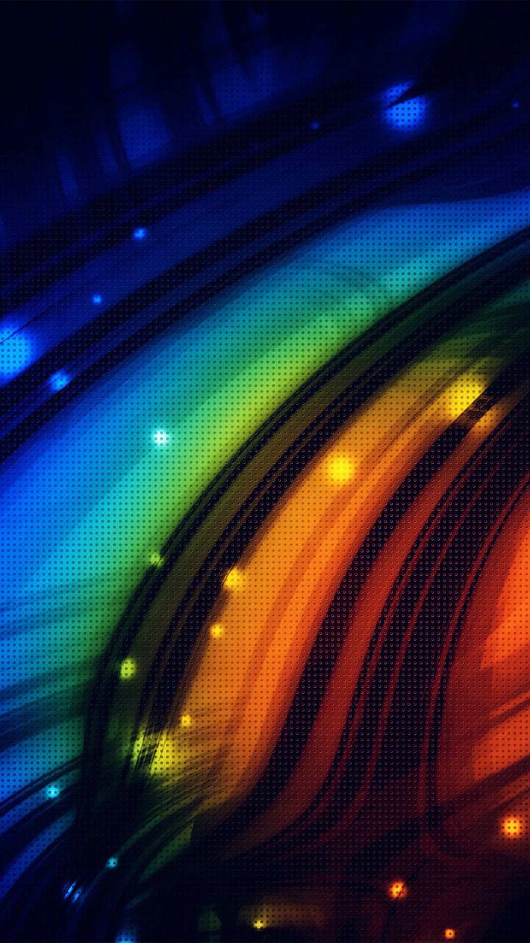 Dots Art Rainbow Pattern #iPhone #plus #wallpaper. iPhone wallpaper world, Colorful background, Digital wallpaper