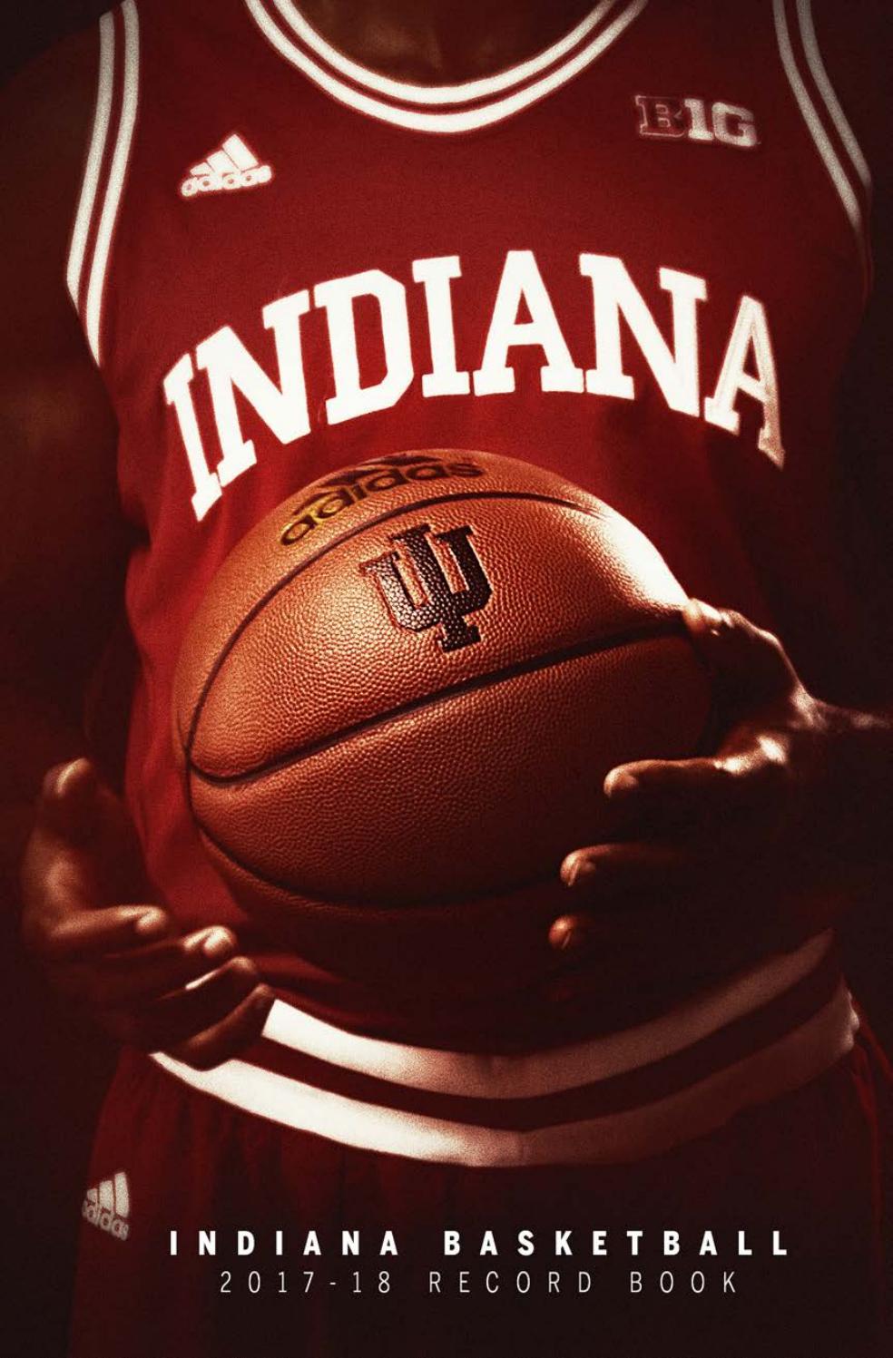 2017 18 Indiana Basketball Record Book By Indiana Athletics