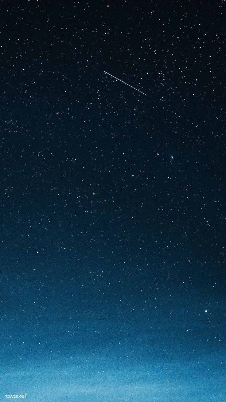 Shooting star in the dark blue sky over Greenland / Luke Stackpool. Dark blue wallpaper, Blue sky wallpaper, Blue galaxy wallpaper