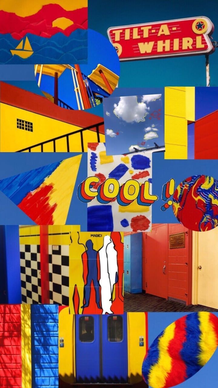 Primary Color Wallpaper