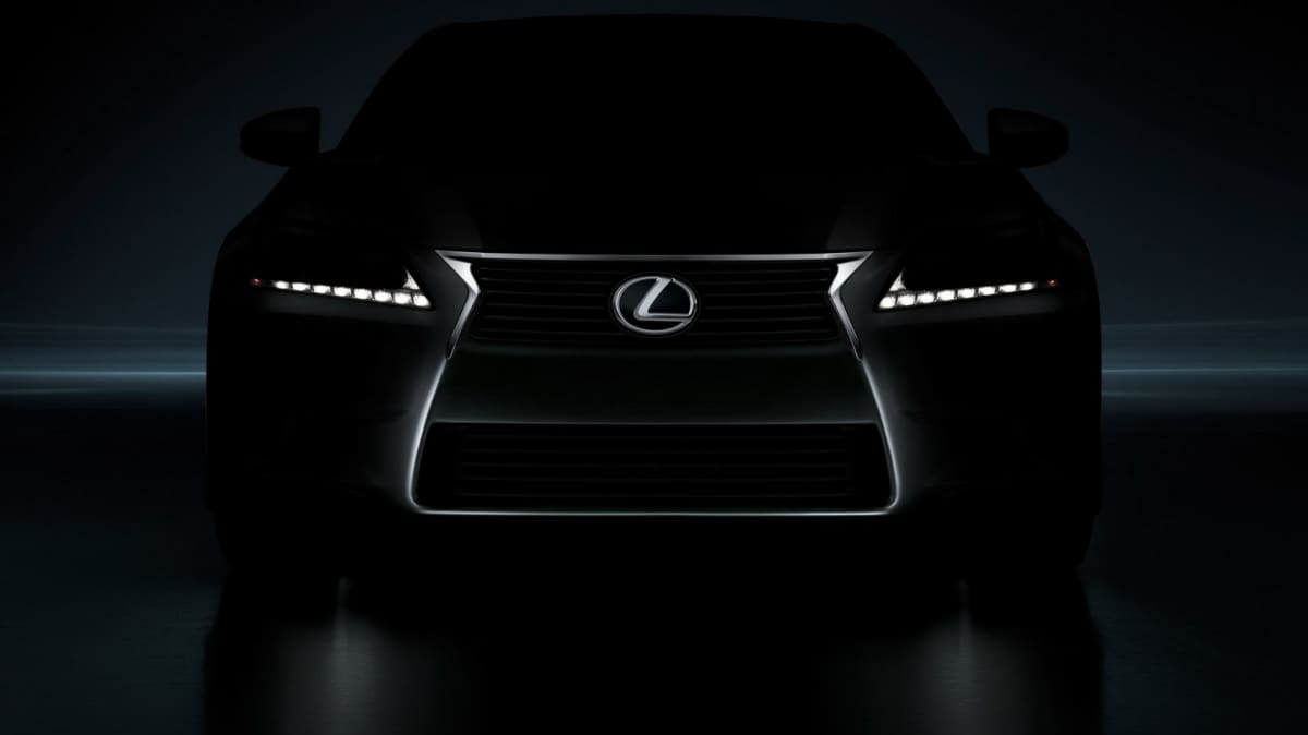 Lexus GS Teaser Image Released Ahead Of Debut