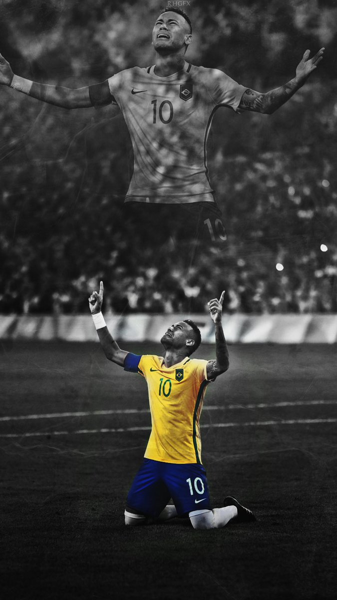 Neymar Jr of Brazil wallpaper.  Football wallpaper, Neymar, Football