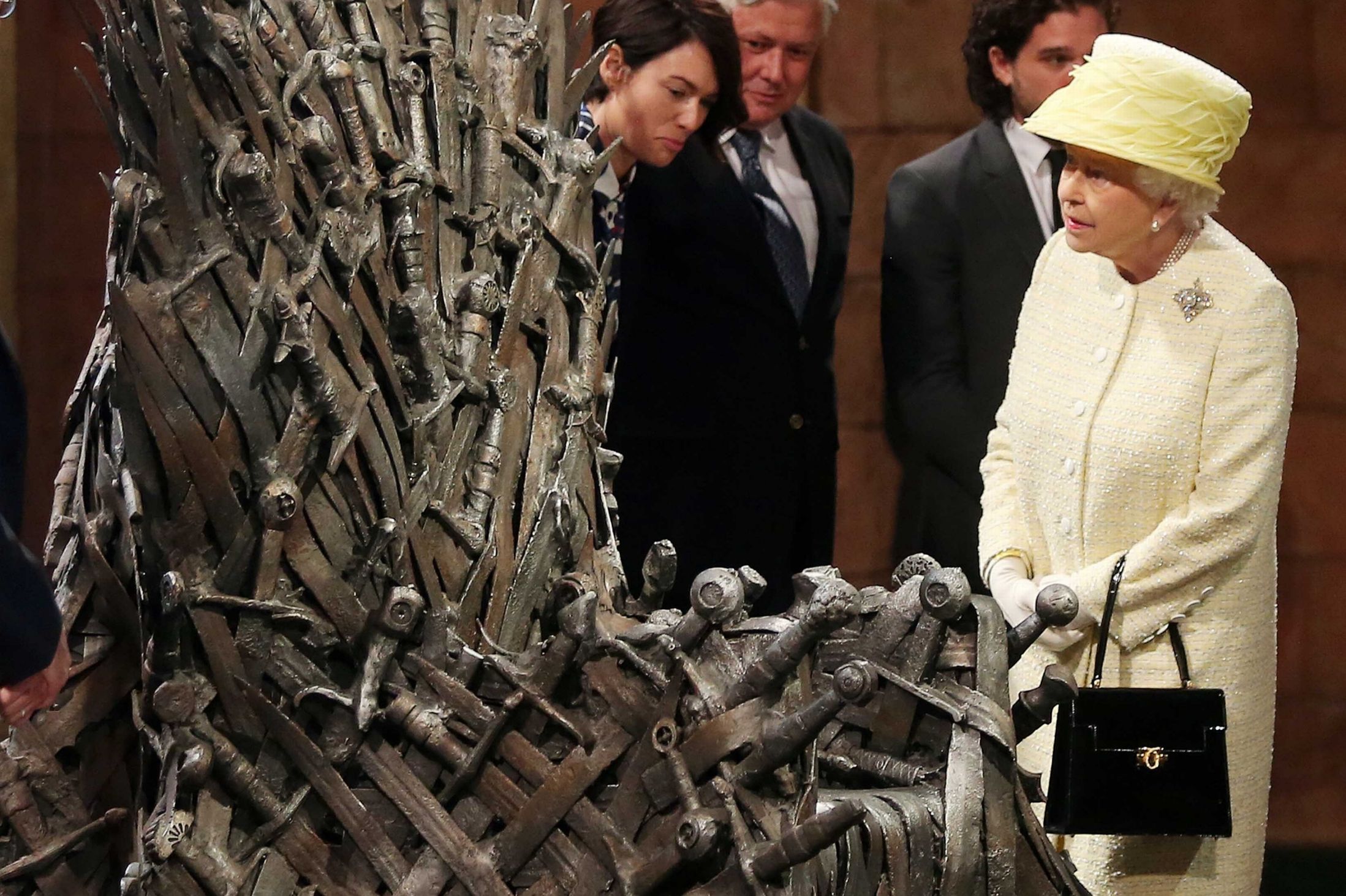Queen Elizabeth II and The Iron Throne