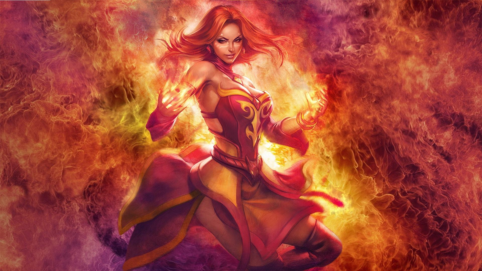 Lina Dota2 Wallpaper