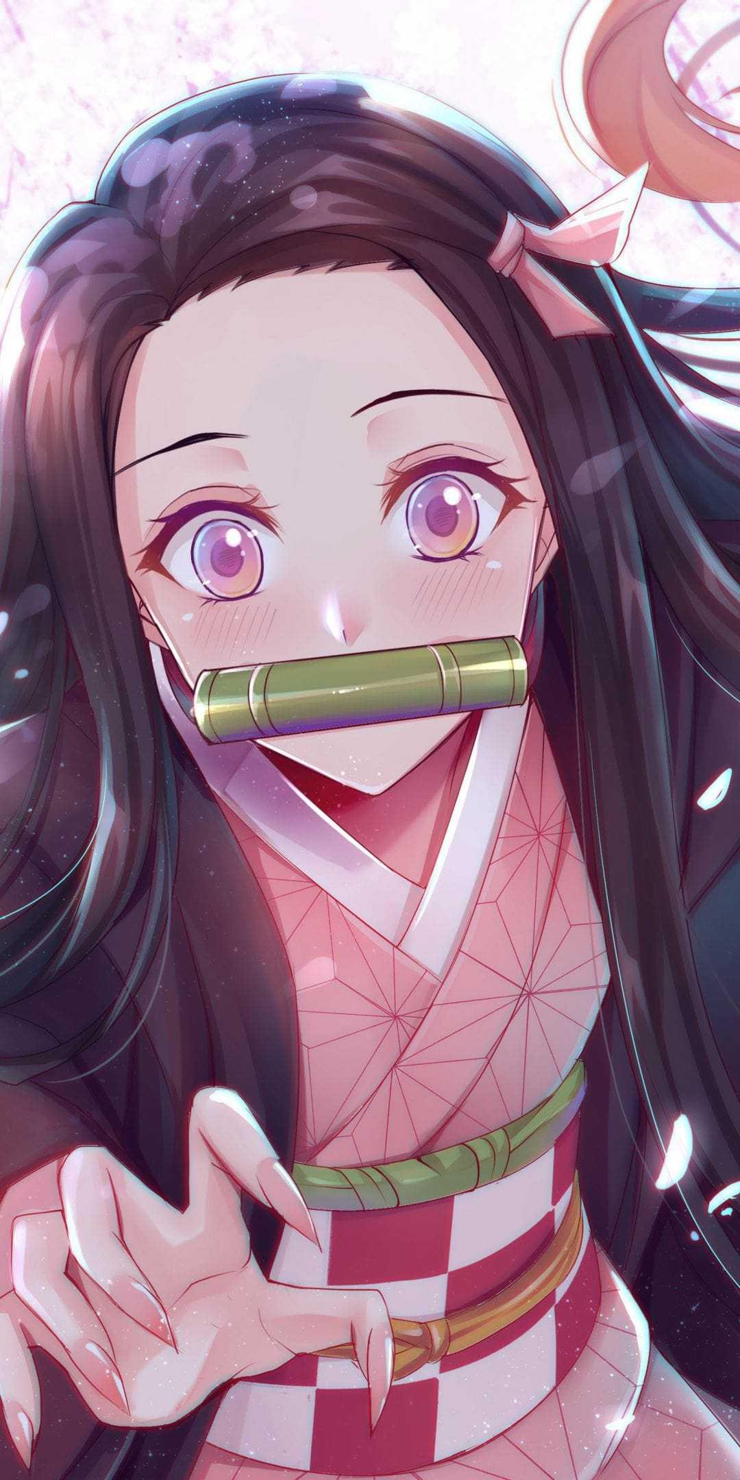 Nezuko Mobile Wallpaper by KirarinAigis on DeviantArt