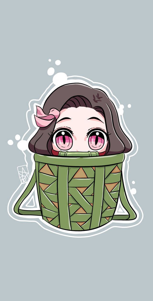 Nezuko Wallpaper for mobile phone, tablet, desktop computer and other devices HD and 4K wallpaper. Anime cover photo, Cute anime chibi, Anime chibi