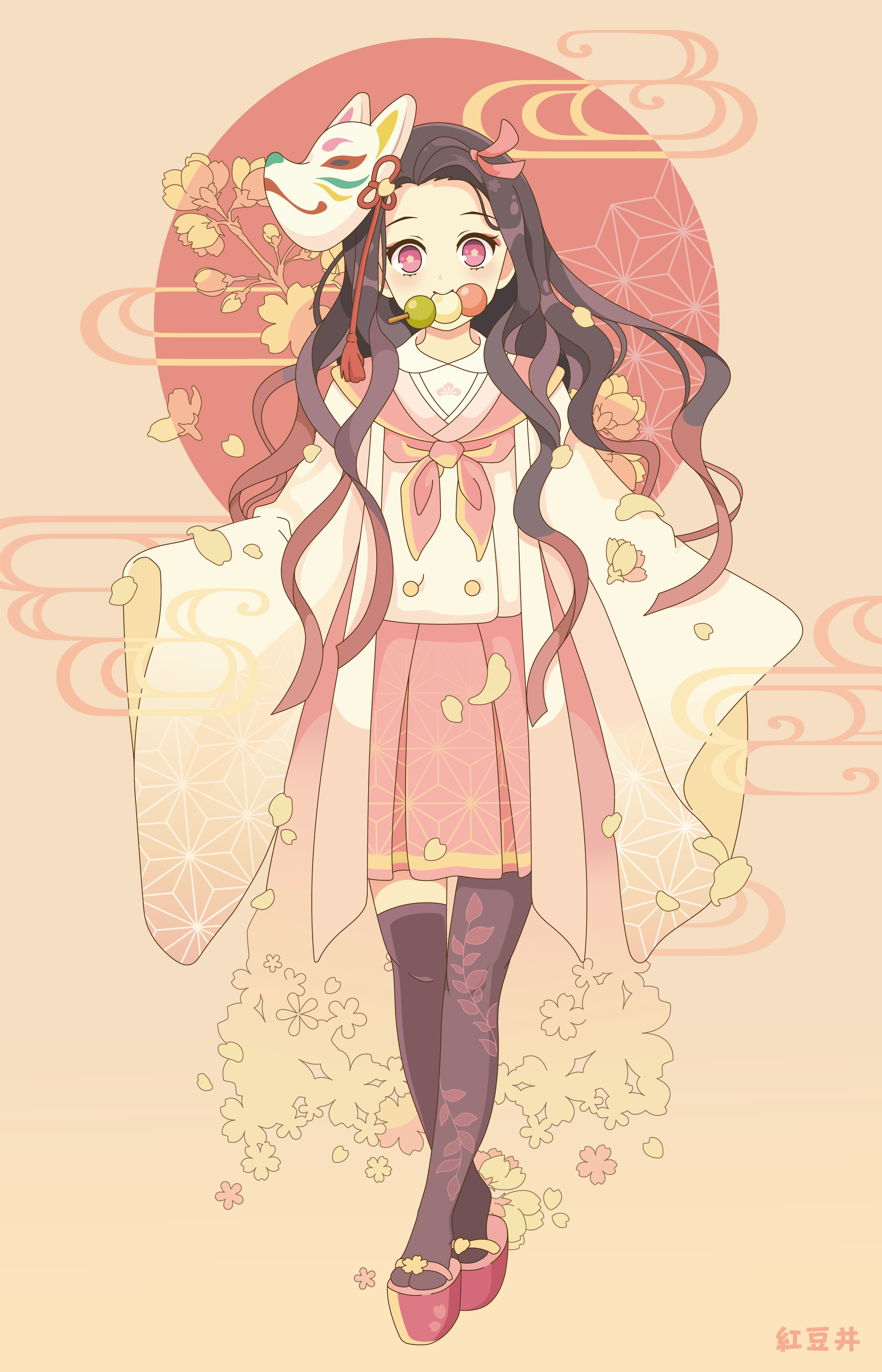 4K Nezuko Wallpaper Free HD Wallpaper