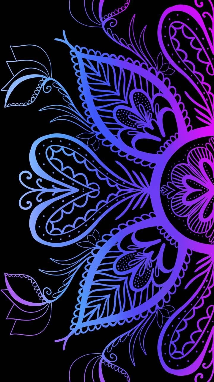 Download Mandala blue wallpaper by Kor4 archive now. Browse millions of. Mandala wallpaper, Unique iphone wallpaper, Abstract wallpaper