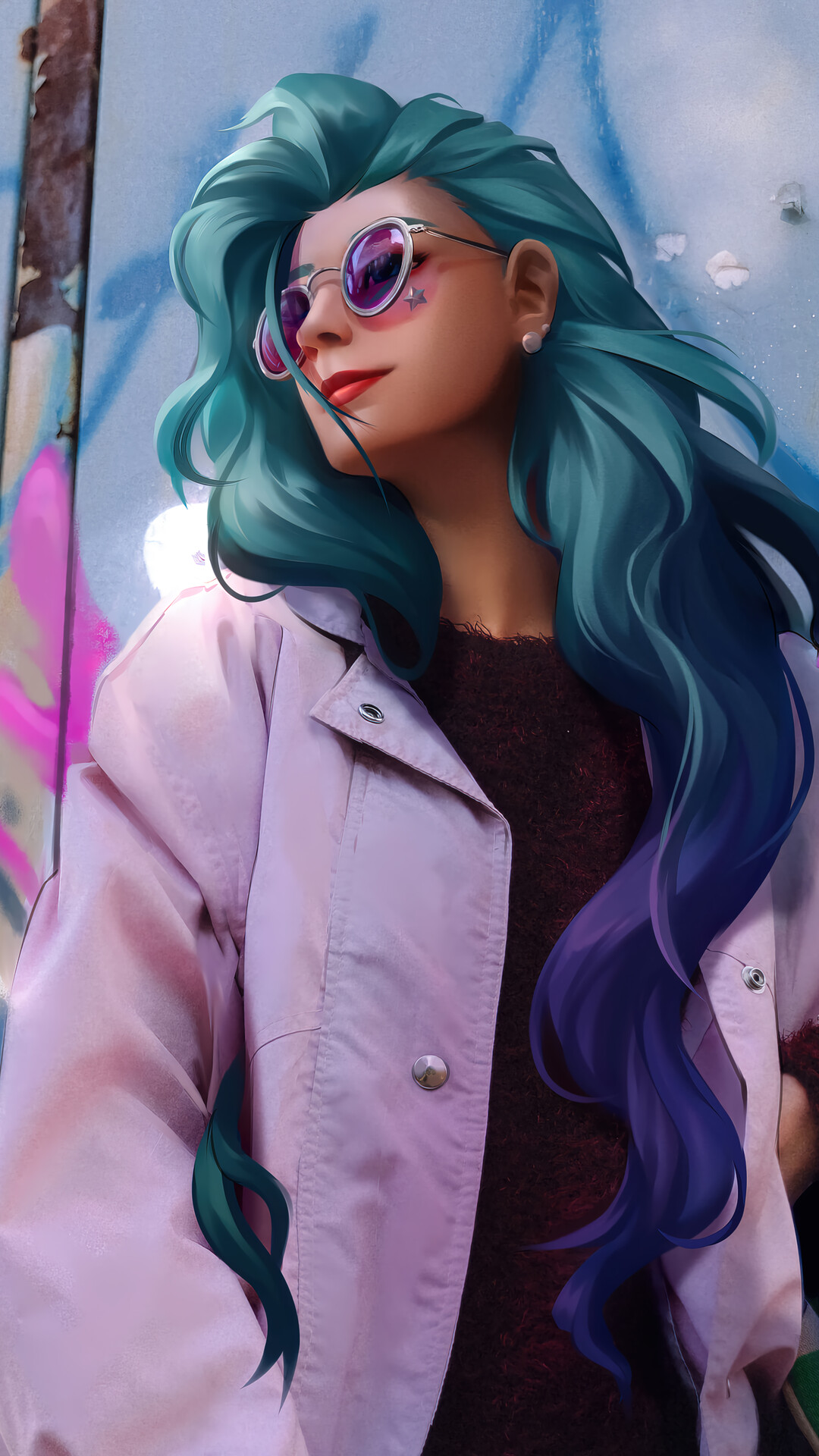 LOL Seraphine LoL Phone iPhone 4K Wallpaper & Artwork