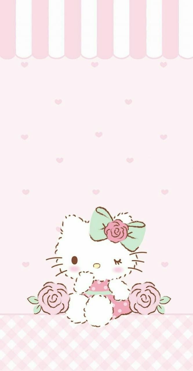 Wallpaper Kawaii. Hello kitty art, Sanrio hello kitty, Hello kitty
