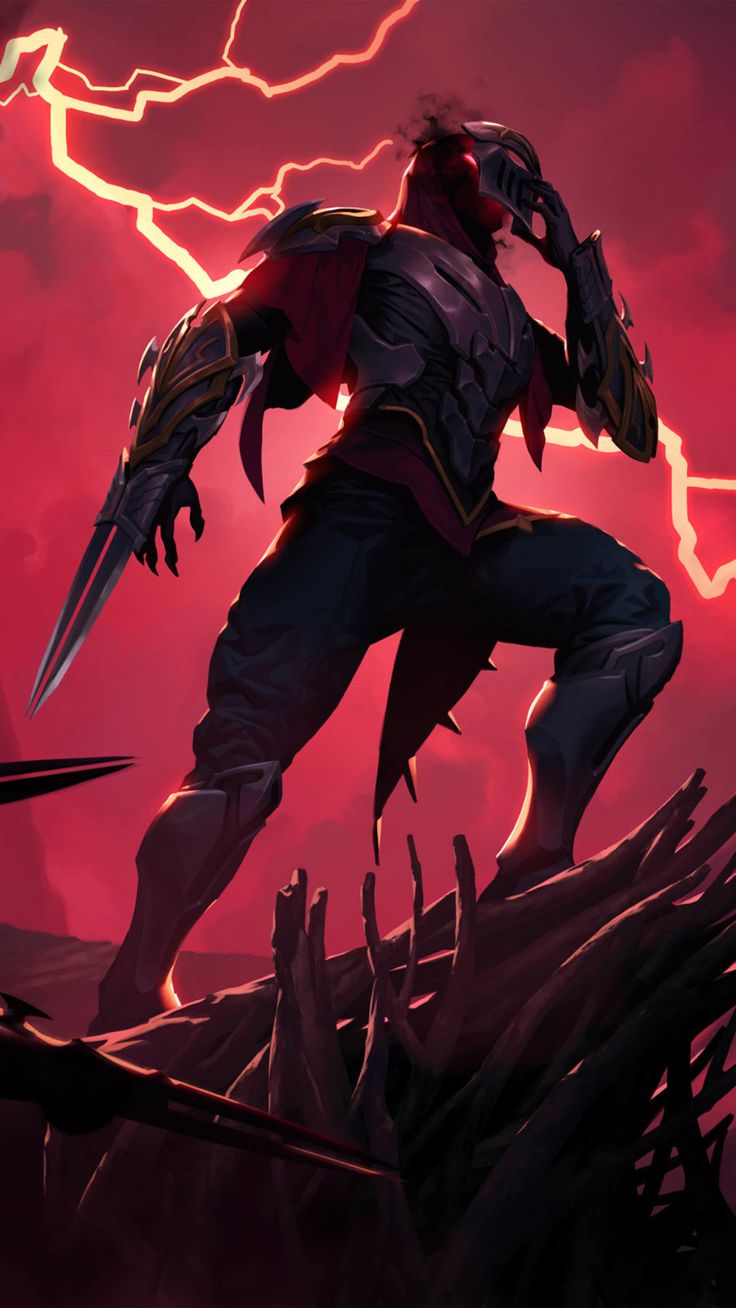 Zed League of Legends 4K Ultra HD Mobile Wallpaper. Lol league of legends, League of legends poster, League of legends characters