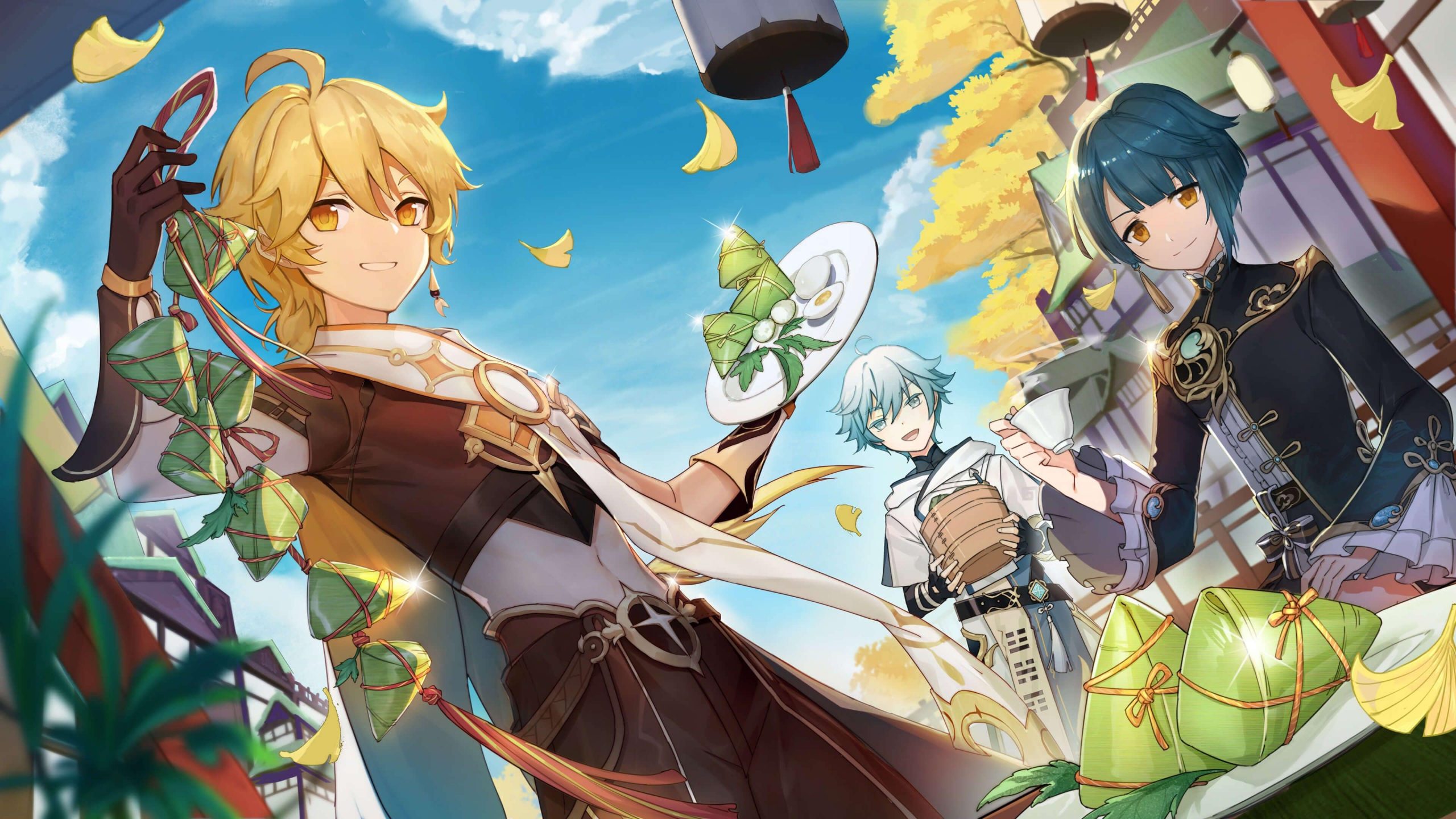 Genshin Impact Background Wallpaper 75027 2560x1440px
