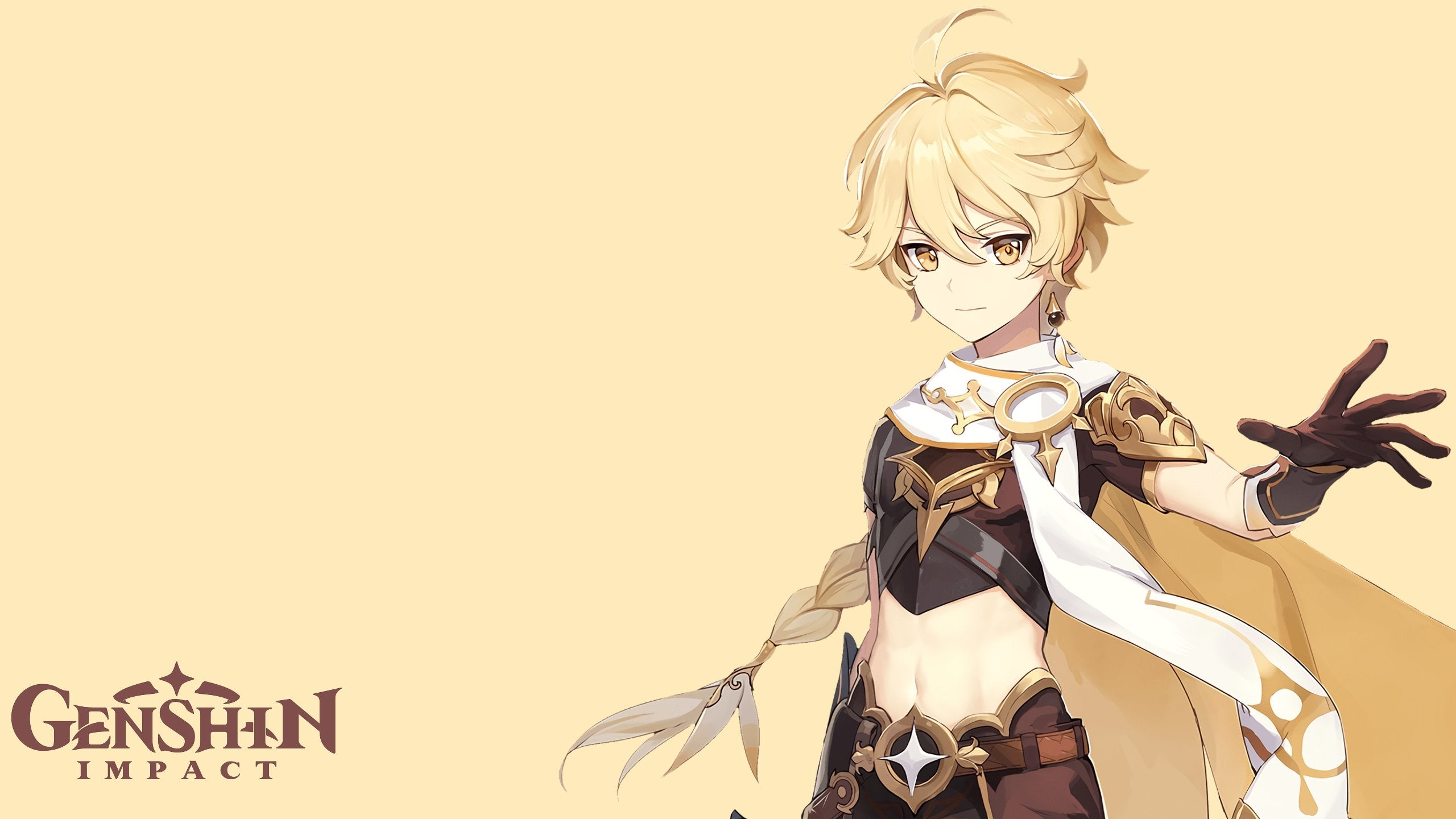I Made Simple Desktop Wallpaper Of Each Character For Myself, Thought I Should Share It Here Too!, R Genshin_Impact
