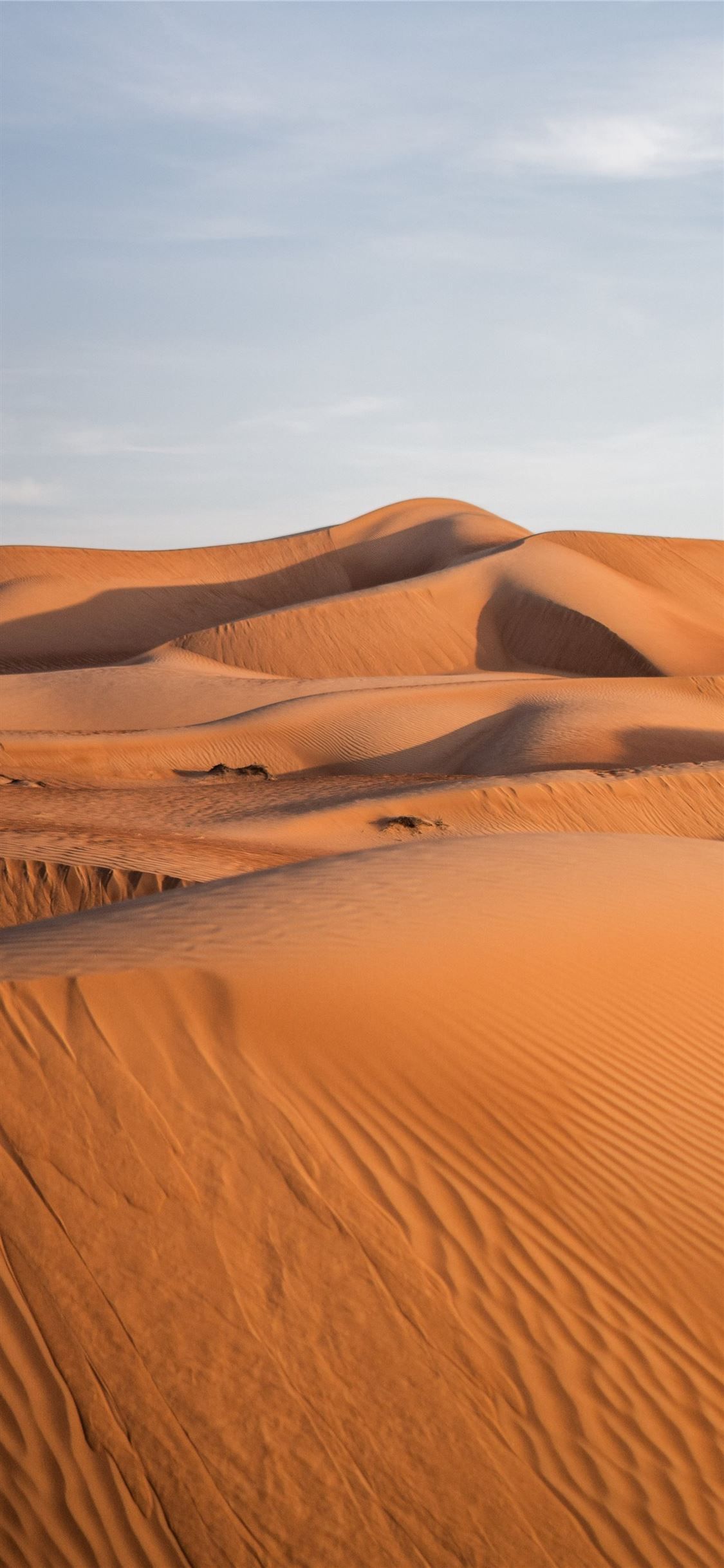 brown sand under blue sky during daytime #nature #desert #grey #iPhone11Wallpaper. Dubai desert safari, Photo, Landscape