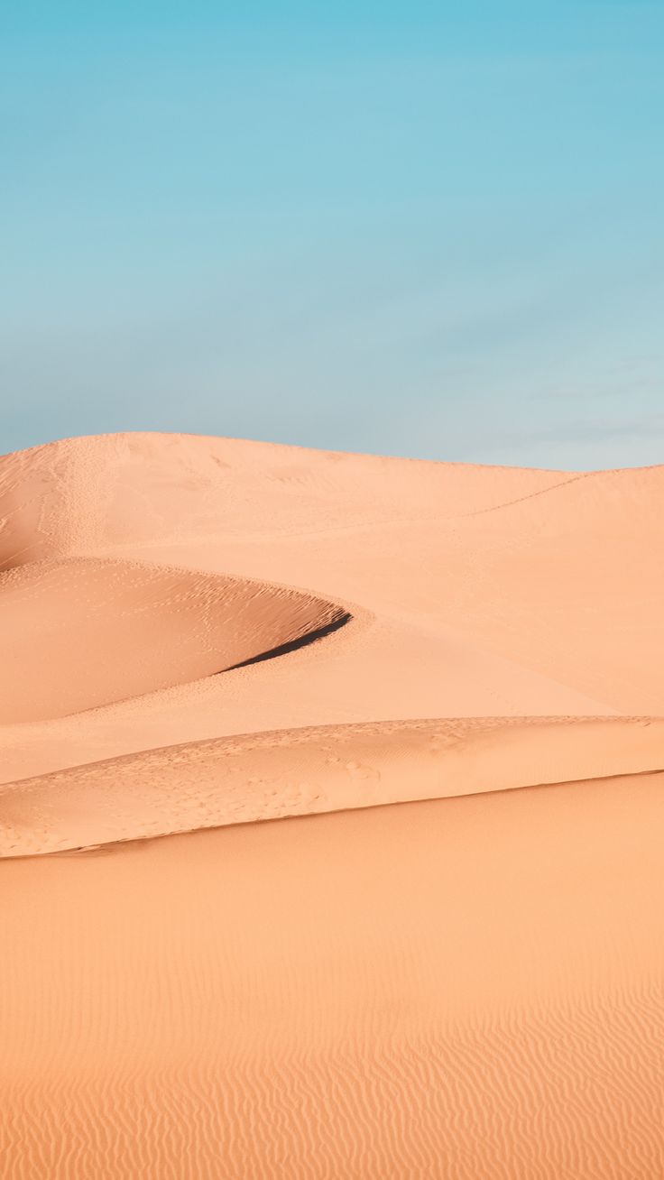 Sand, desert, dunes, landscape Wallpaper. Landscape wallpaper, Deserts, iPhone wallpaper landscape