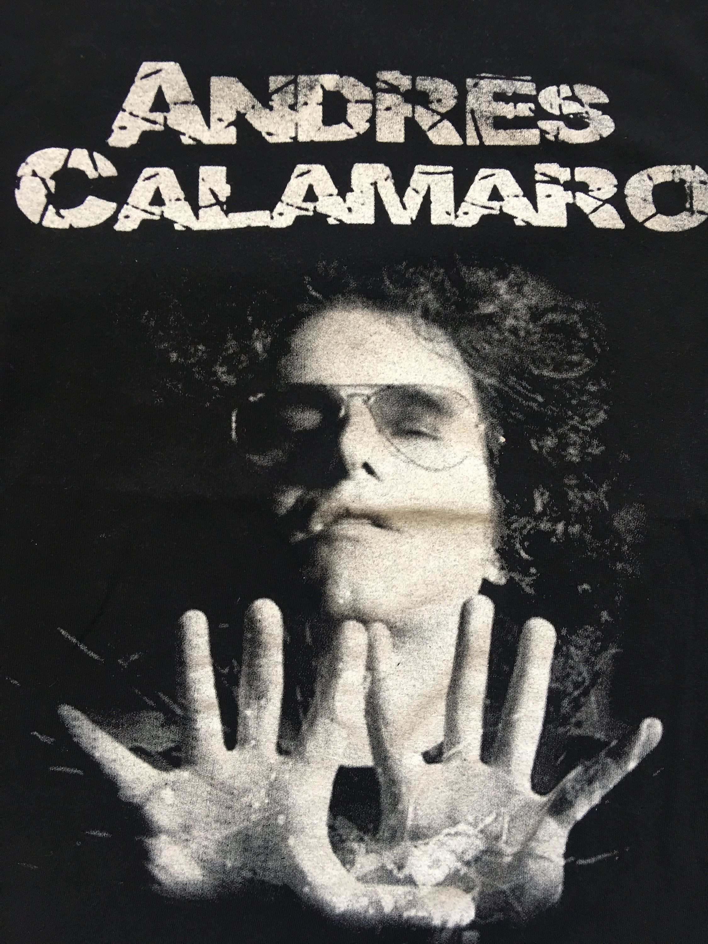 Excited to share the latest addition to my #etsy shop: Andres Calamaro shirt /2XcmSiK #clothing. Cool stuff, Concert tshirts, Music poster