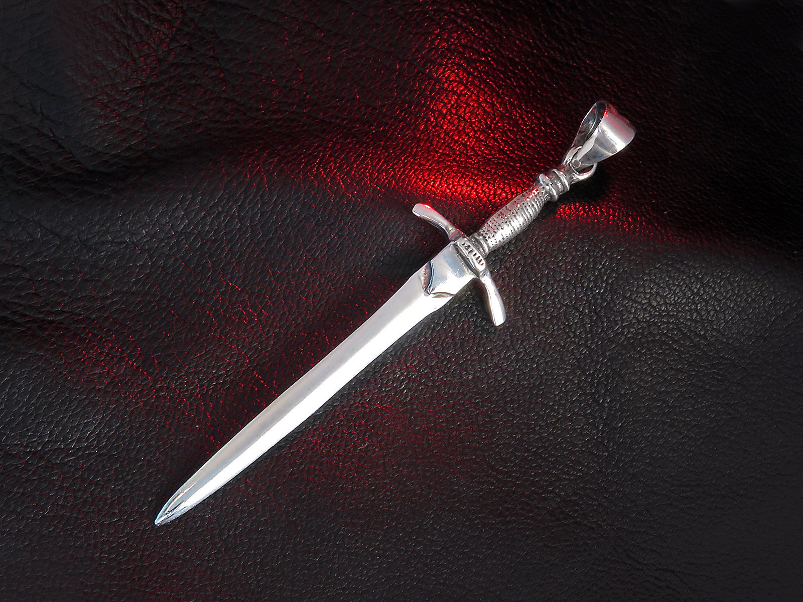 Medieval Sword Pendant Weapon Jewelry Protection Pendant